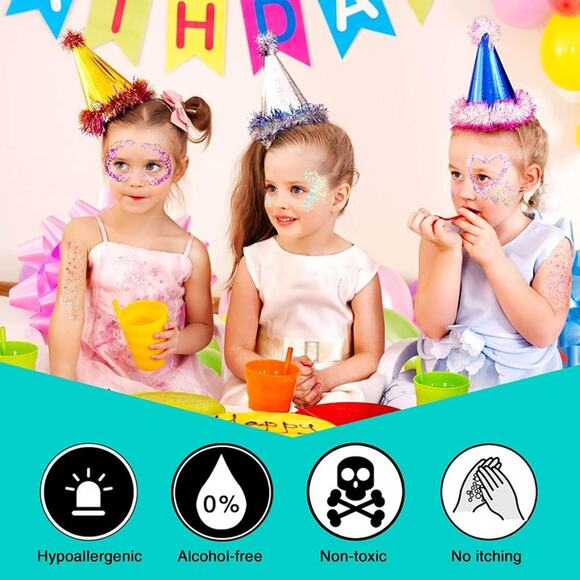 MEICOLY Chameleon Green Face Body Glitter - Picture 5 of 6